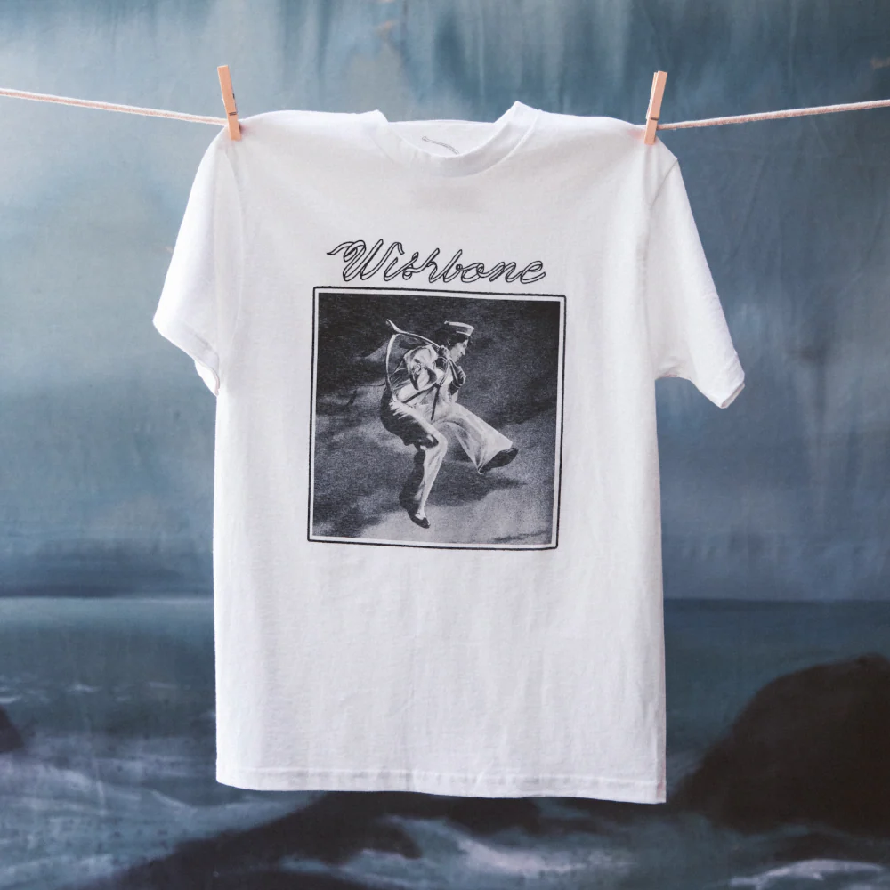 Conan Gray Wishbone Album Cover White T-Shirt - Image 3